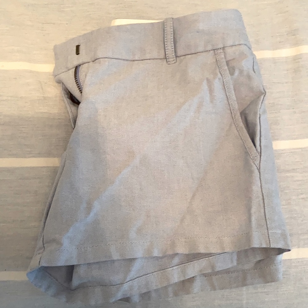 J. Crew Women’s Light Blue Chino Shorts (size 2)